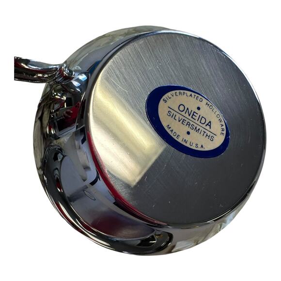 Vintage Oneida Silver Platted Holloware 3 Piece Dessert Set - Picture 6 of 9